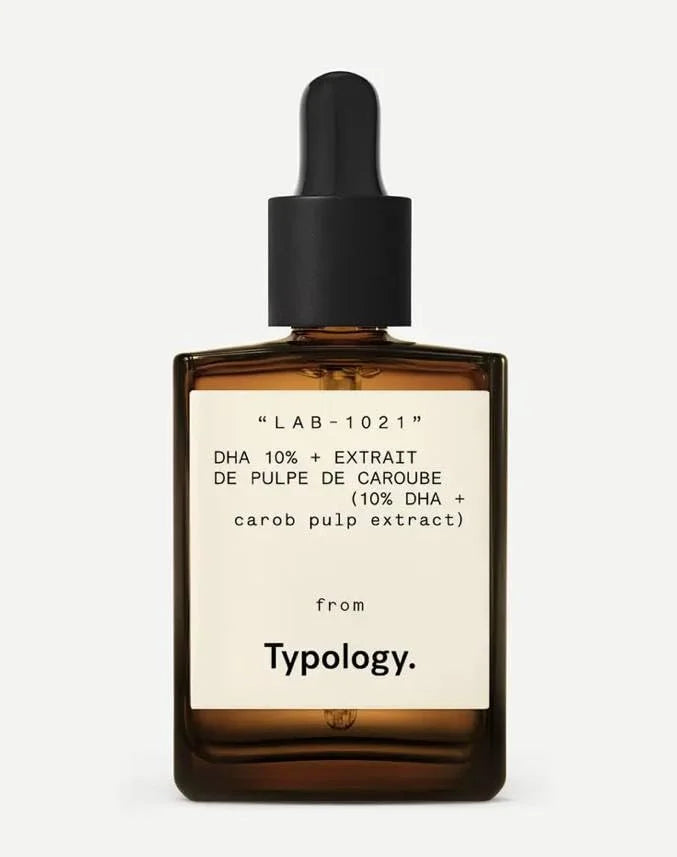 Typology Self-Tanning Serum with 10% DHA + carob pulp extract, Clear