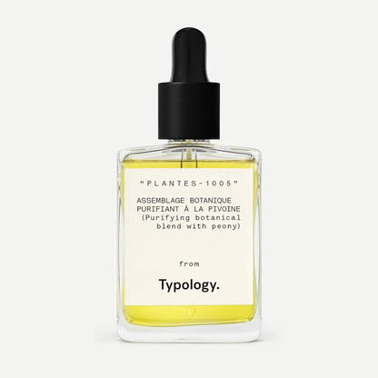 Typology Purifying Night Serum Botanical Blend With Peony 1 Fl. Oz & Complimentary Sheet Masque