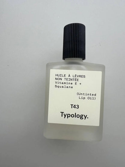 Typology Lip Oil - Untinted & Complimentary Korean Face Sheet Masque