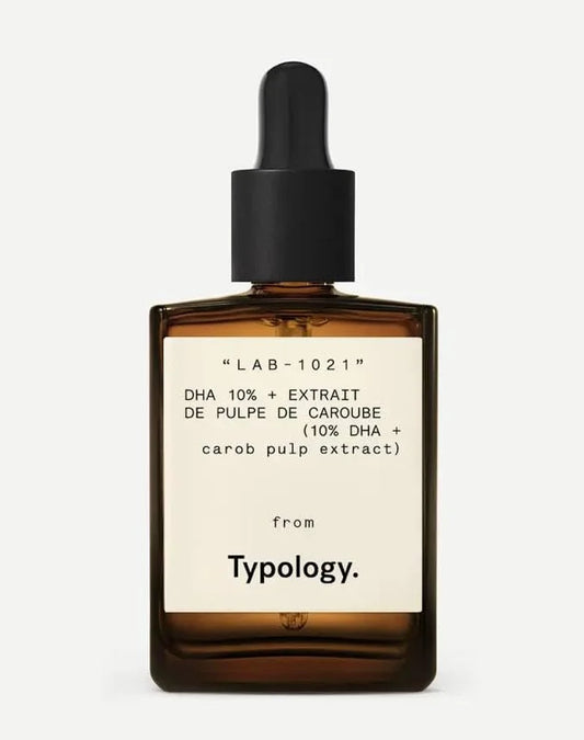 Typology Self-Tanning Serum with 10% DHA + carob pulp extract, Clear
