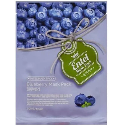 Typology Eye Cream for Dark Circles and Eye Bags 2% Caffeine + Hydrolate Cornflower & Complimentary BlueBerry Sheet Masque